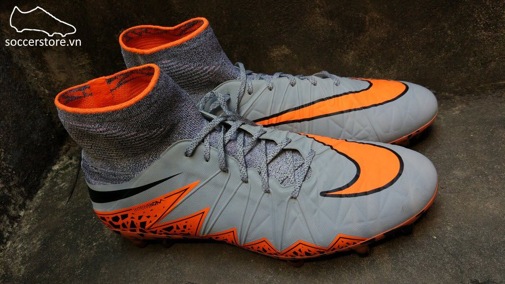 hypervenom 2 grey and orange